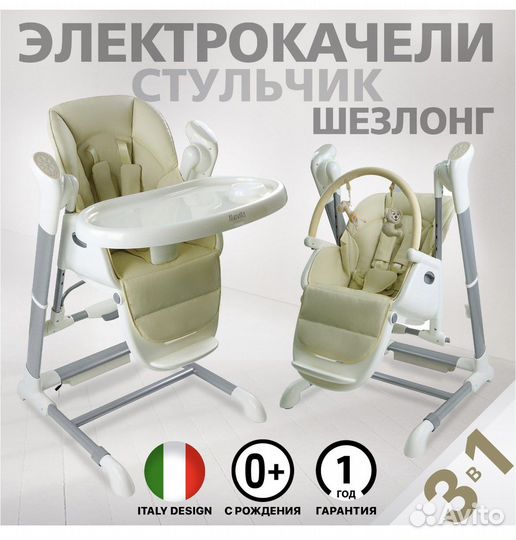 Стульчик для кормления Nuovita Unico 3 в 1