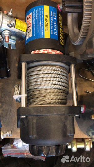 Лебедка ATV 4500lbs тяговое 2100 кг