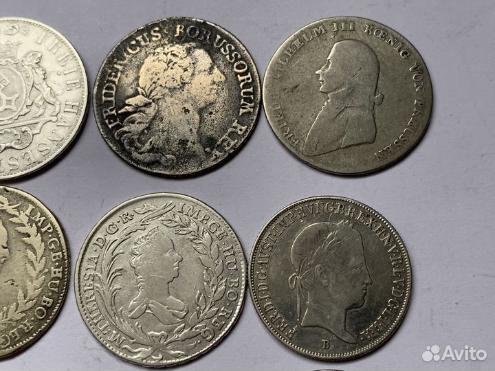 Монеты-15.Серебро.Германия.Австрия