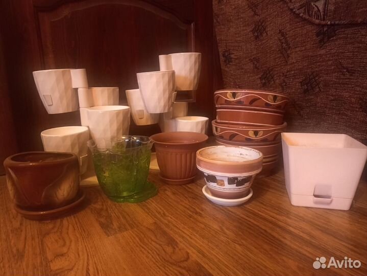 Цветочные горшки