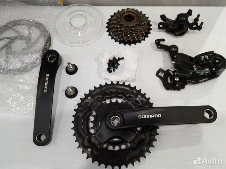 Запчасти Shimano и tectro