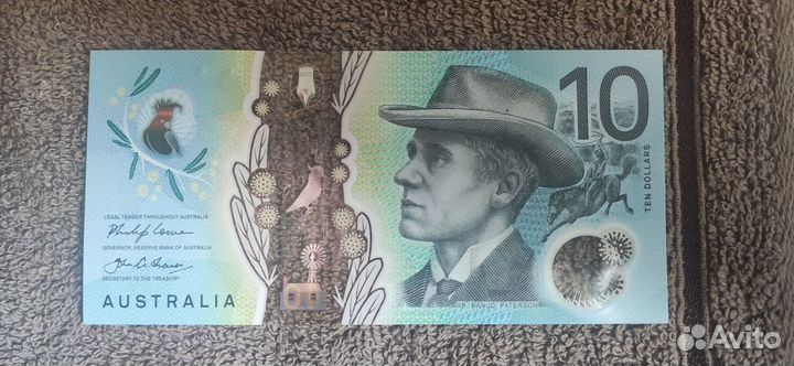 Банкнота 5 долларов Австралии