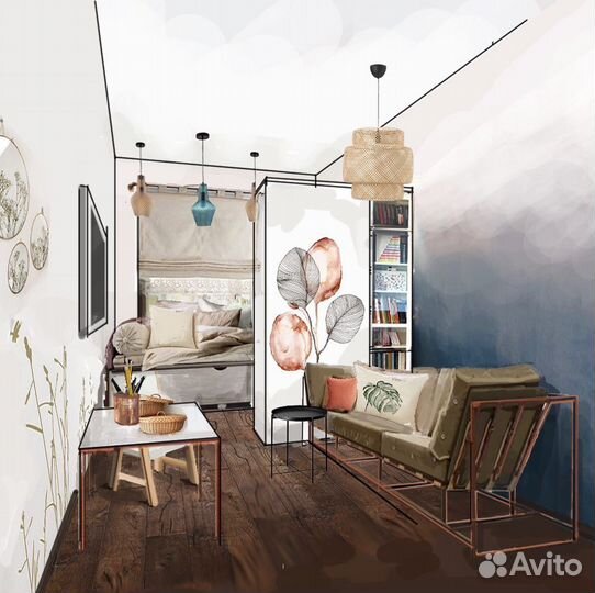 Дизайн интерьера домов, квартир Калуги и области