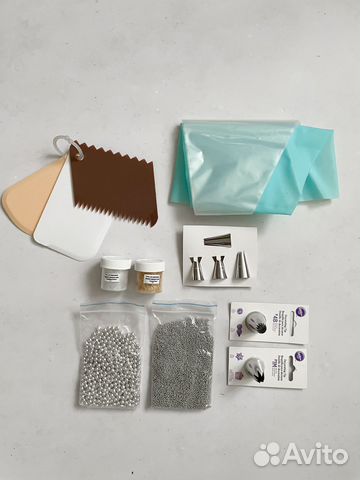 Насадки Wilton, мешки, скребки, кандурин, посыпки