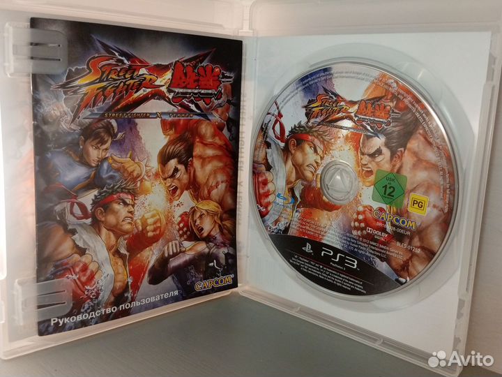 Диск для Ps3 Street Fighter vs tekken ps3