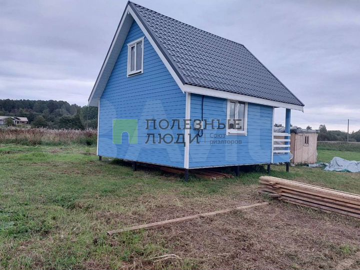 Дом 54,7 м² на участке 12,5 сот.