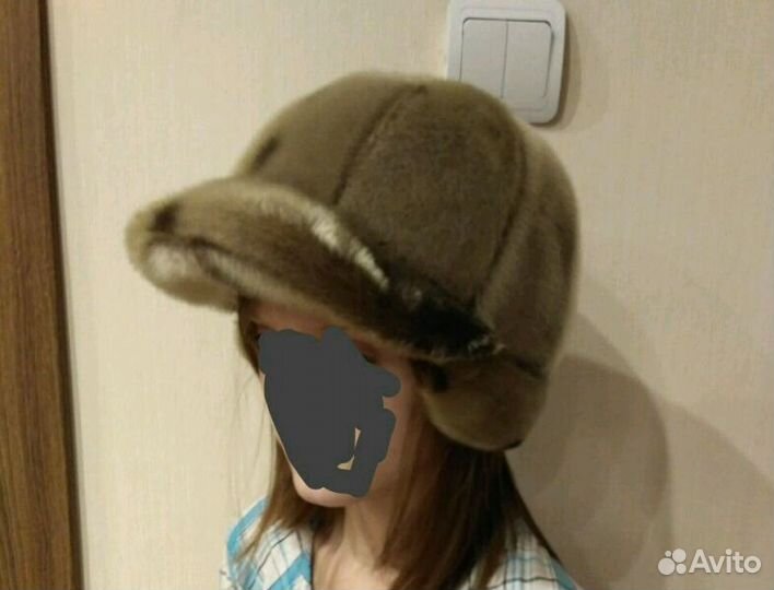 Меховая шапка из нерпы