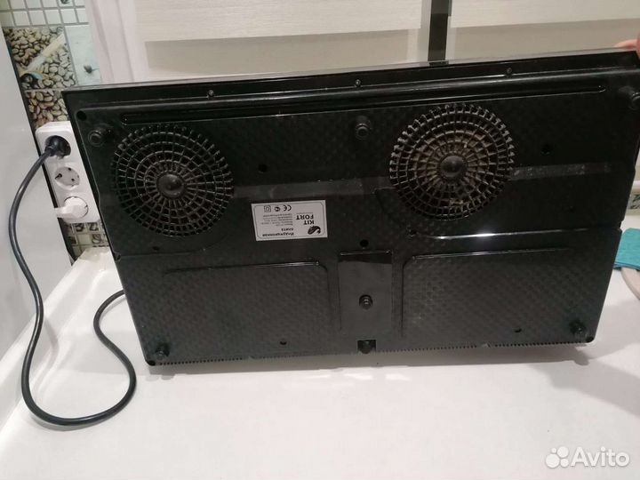 Плита 2 конфорки настольная