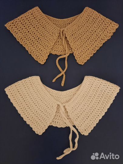 Воротнички кружевные