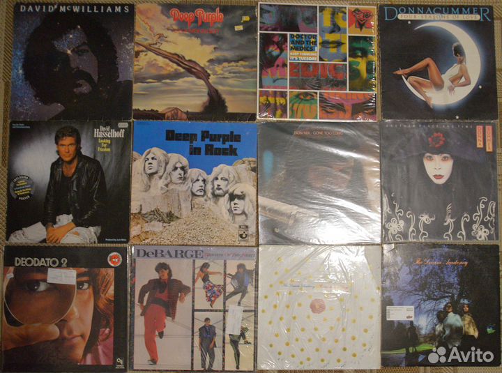 Виниловые фирменные пластинки - лот 4