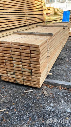 Доска обрезная 25х150х6000мм