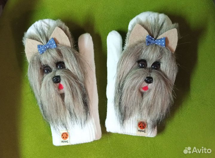 Звероварежки. Варежки Йорки