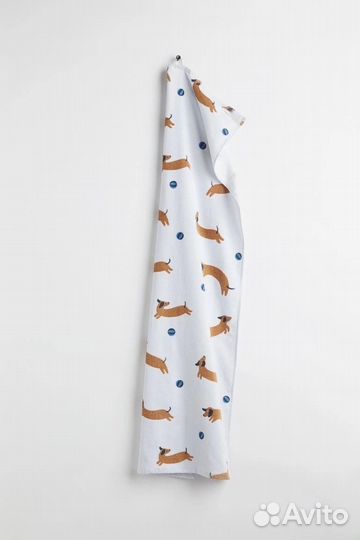 Hm home деткое полотенце вишня такса 60*125