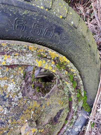 Колёса полуторки, прицеп