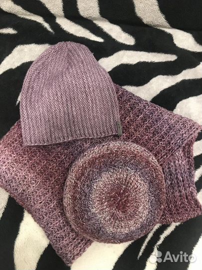 Шапка и снуд женские