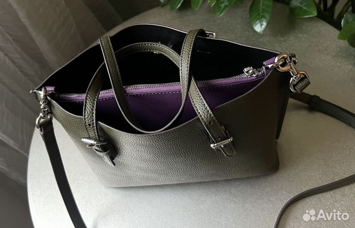 Сумка женская Coach Mollie tote 25, cargo green