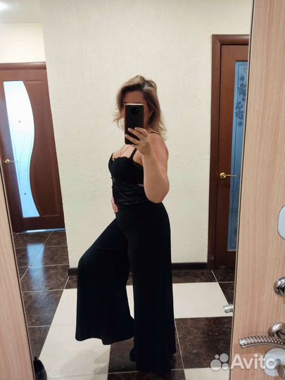 Брюки юбка клёш Италия