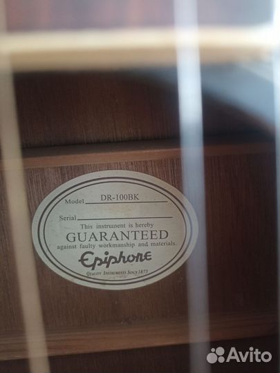 Гитара эпифон