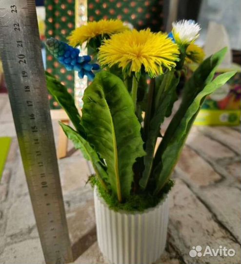 Букет из полимерной глины