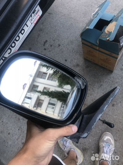 Наружное зеркало заднего вида daewoo nexia левое