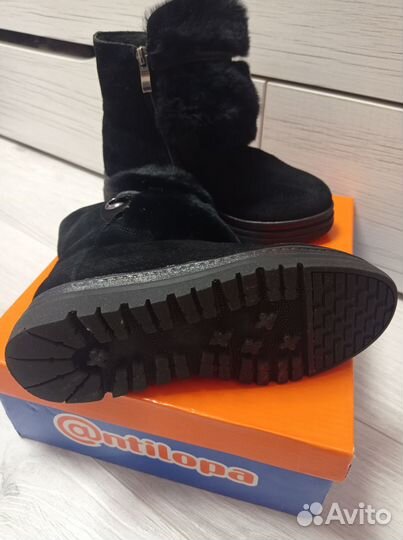 Ботинки зимние Antilopa для девочки