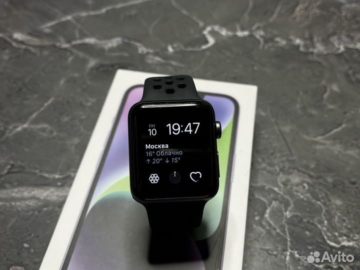 Часы Apple Watch 3 42 mm 96 акб