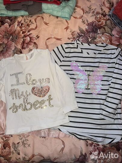 Вещи пакетом на девочку 2-5 лет