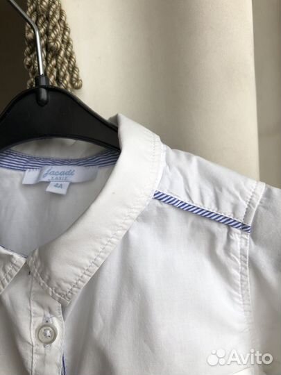 Jacadi 104 рубашка