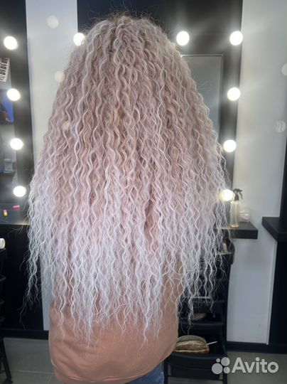 Афрокудри Афролоконы наращивание афрокудрей