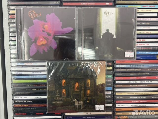 Музыкальные cd диски Opeth