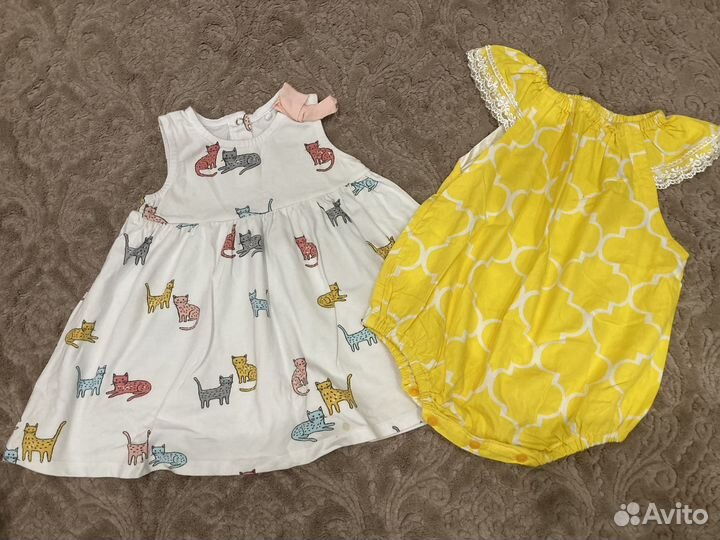 Детская одежда для девочек пакетом