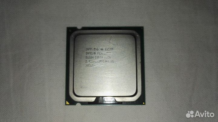 Intel Pentium E6500 2,9 Ггц, б/у, рабочий, торг