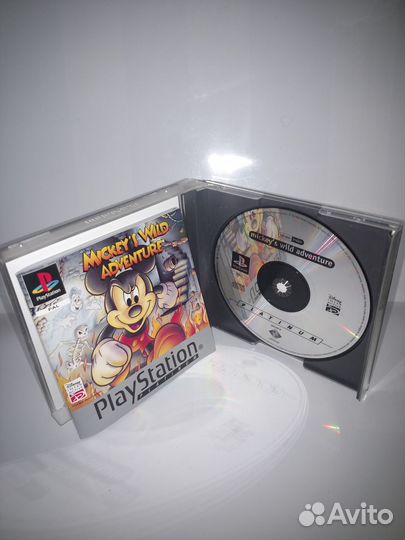 Mickey's Wild Adventure для PS1 (PAL) Лицензия