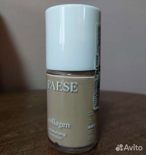 Paese крем тональный, 301N collagen