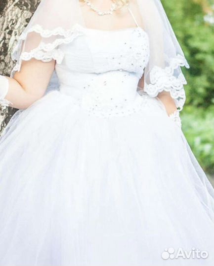 Свадебное платье 48-50