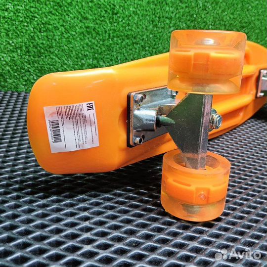 Пенниборд-скейт со светящимися колесами (до 60кг)