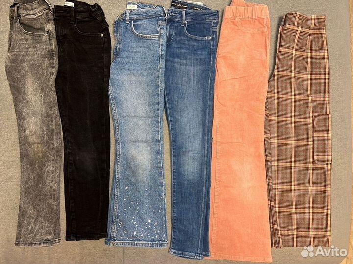 Джинсы для девочки Zara, HM, Reserved, Guess