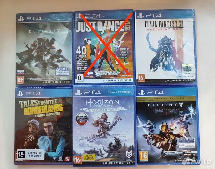 Игры для приставок ps4