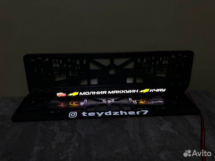 Рамка с led подсветкой по вашему дизайну