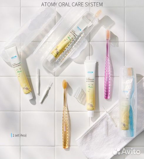 Зубная щетка atomi/атоми
