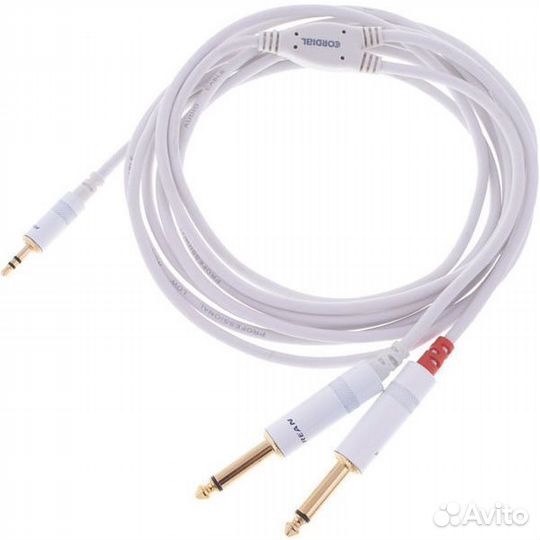 Кабель аудио Cordial CFY 3 WPP-long-snow