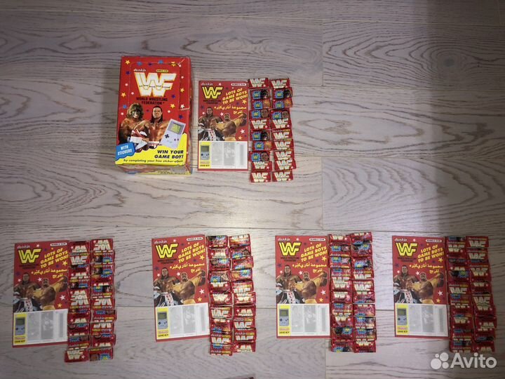 Жевательная резинка World Wrestling 90е реслинг