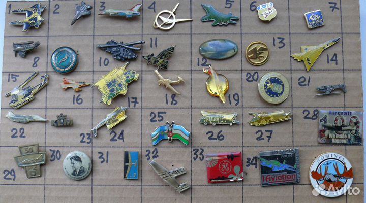 Авиация значки