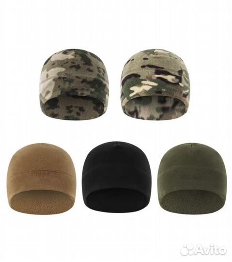Шапка флисовая, тактическая шапка теплая