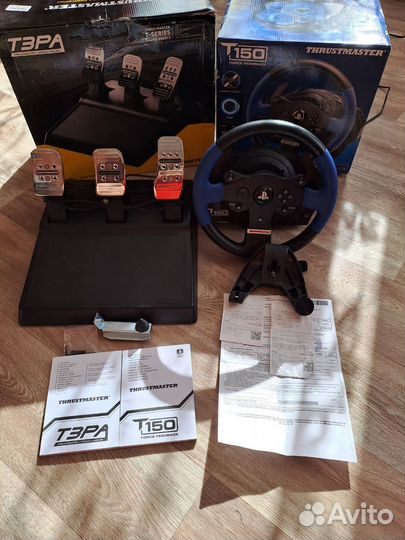 Игровой руль thrustmaster t150 pro