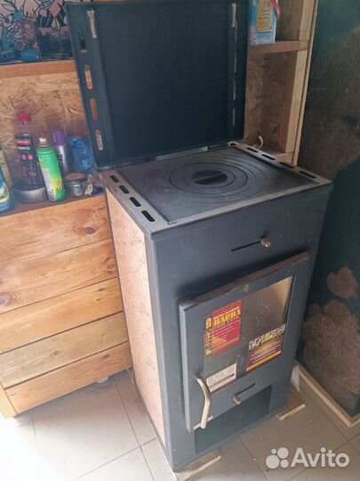 Печь отопительная дровяная