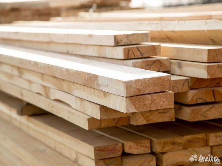 Доска обрезная сухая 40*150