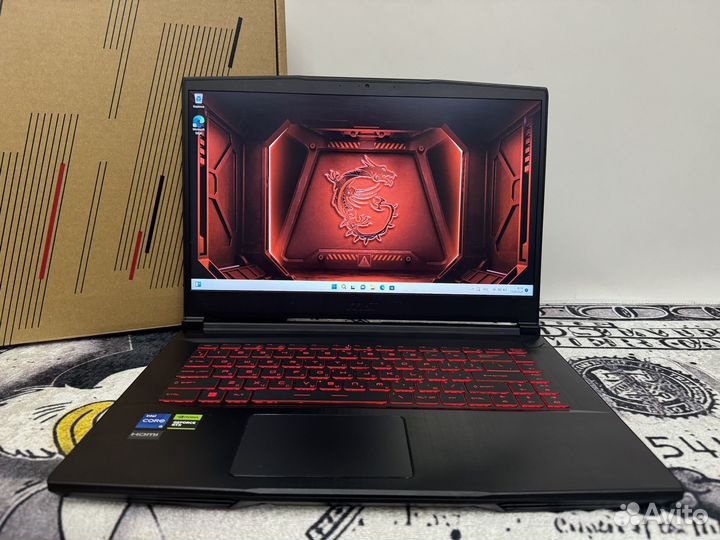 Игровой ноутбук Msi 144Hz/RTX