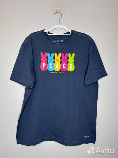 L новые мужские футболки life is good США