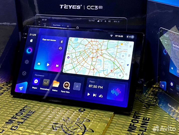 Магнитола на андройде Teyes CC3 2K 3/32